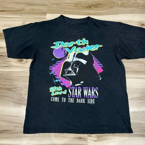Star Wars Darth Vader Graphic Short Sleeve Tee Shirt Men’s Large - Picture 1 of 3